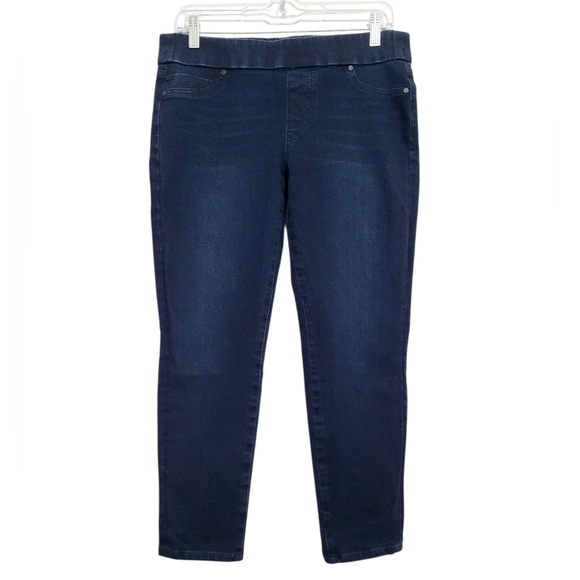 Liverpool Jeans Company Denim - Liverpool Jeans Company Denim Legging Pull On Jeans Womens Size 10P Dark Wash